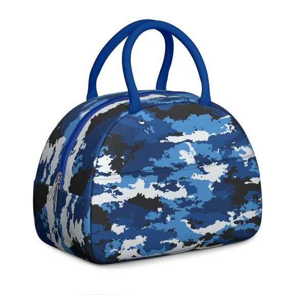 Camo Lunch Bag for Women – Tactical Army Camouflage Design, Insulated & Leakproof Military-Style Tote for Outdoor, Work, or Hunting