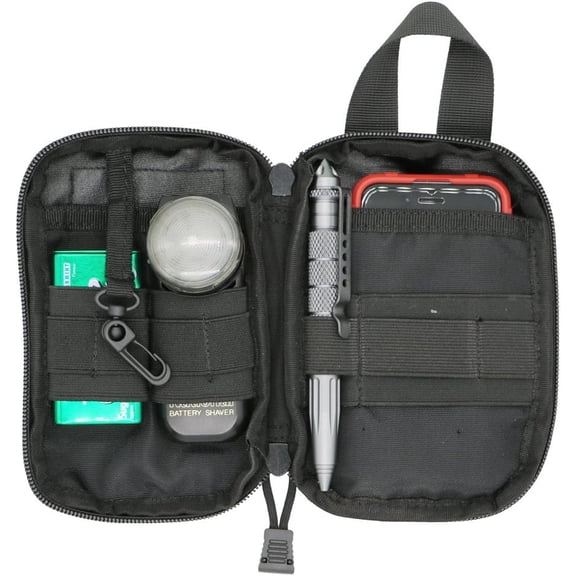 Camo Mini Tactical Molle EDC Compact Pocket Organizer Pouch$$Other