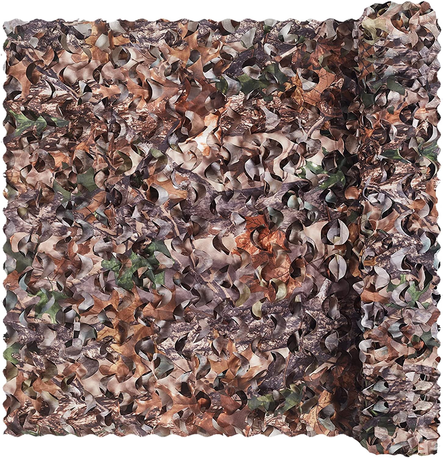 Camo Netting, Bulk Roll Camouflage Netting, Military Hunting Mesh Free Cutting for Hunting Blind Sunshade Shooting Theme Party Decoration