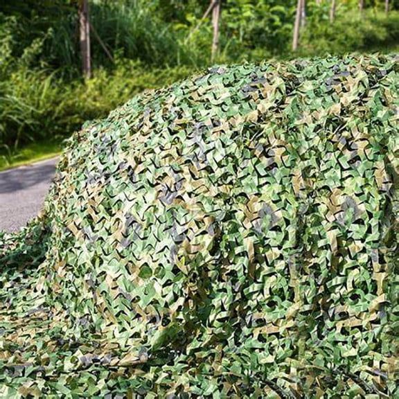 Camo Netting, Camouflage Net, 23x5 FT - Large bulk roll mesh cover for hunting, camping, sun shade, parties & decor. Perfect for indoor & outdoor use