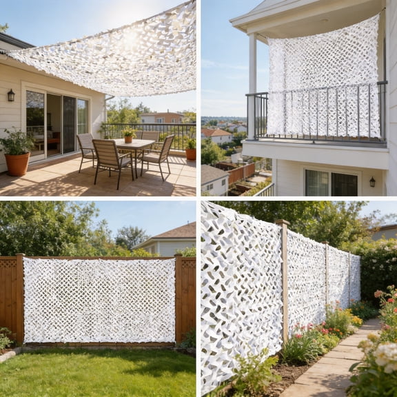 Camo Netting, Camouflage Net Blinds Great for Sunshade Camping Shooting Hunting