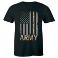 thumbnail image 1 of Camo Pattern Military Style Graphic Bold Strength Inspired Theme Unisex T-Shirt, up to size 5XL, 1 of 2