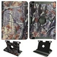thumbnail image 1 of Camo Pinetree Kindle Fire HDX 8.9 inch PU Leather Folding Tablet 360 Rotating Case Slim fit Folio standing protective rotating Smart Cover, 1 of 2