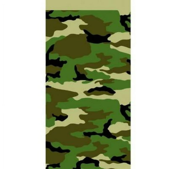 Camo Plastic Tablecover