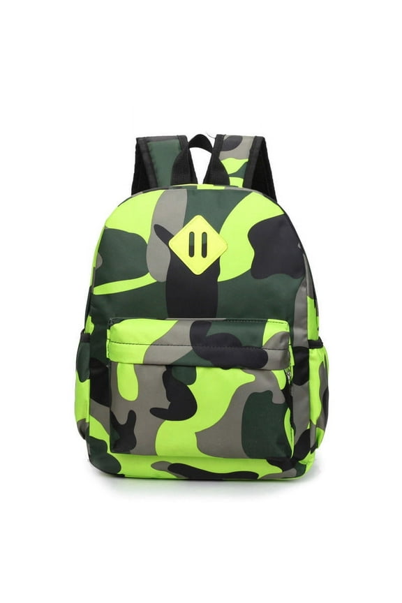 Camo Prints Backpack Schoolbag Camouflage Bookbag Daycare Bag