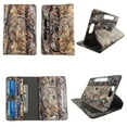 thumbnail image 1 of Camo RT For Nook 7.9 8.0 8.4 Inch Tablet Case Universal Cases 360 Rotating Folio Stand Protector Pu Leather Cover Travel e-reader Card Cash Slots Multiple Viewing Angles, 1 of 5