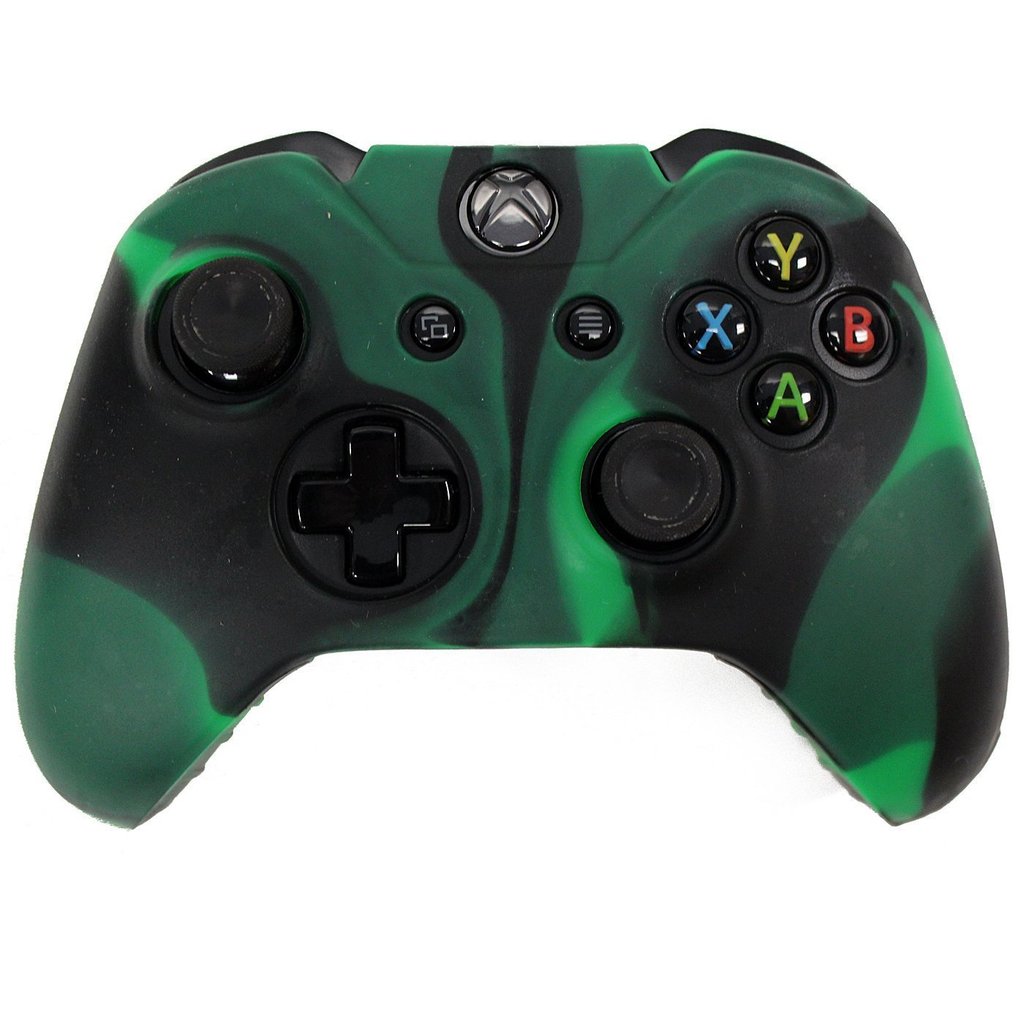 Camo Silicone Skin for Xbox One Controller Case Cover Gel Protective ...