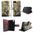 thumbnail image 1 of Camo Tail Deer Wallet Folio Case for Iphone 6 6s Fashion Flip PU Leather Cover Card Cash Slots & Stand, 1 of 2