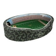 thumbnail image 1 of Camo Texas Longhorns 34'' x 22'' x 7'' Operation Hat Trick Medium Stadium Oval Pet Bed, 1 of 1