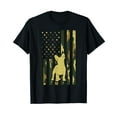 thumbnail image 1 of Camo US Flag French Bulldog Frenchie Patriot Dog Lover Gift T-Shirt, 1 of 5