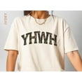 thumbnail image 1 of Camo YHWH Comfort Colors Shirt, Bible Verse Tee, Christian Gift for Men and Women, 1 of 4