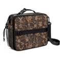 thumbnail image 1 of Camo and Deer Brown Pattern Insulated Lunch Bag with Shoulder Strap and Bottle Holder,Bento School Lunch Bag Box,11x9.5x3.5 Inches, 1 of 5