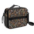 thumbnail image 1 of Camo and Leaf Black Pattern Insulated Lunch Bag with Shoulder Strap and Bottle Holder,Bento School Lunch Bag Box,11x9.5x3.5 Inches, 1 of 5