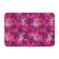 Camo and Twig Pink Pattern Diatomite Bath Mat, Stone Bath Rug with Non ...