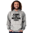 thumbnail image 1 of Camo is a Neutral Color Cute Hunter Hoodie Sweatshirt Women Men Brisco Brands M, 1 of 6