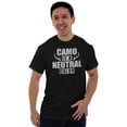 thumbnail image 1 of Camo is a Neutral Color Cute Hunter Men's Graphic T Shirt Tees Brisco Brands M, 1 of 4