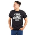thumbnail image 1 of Camo is a Neutral Color Cute Hunter Plus Size Crewneck Graphic Tee Shirt Brisco Brands 2X, 1 of 5