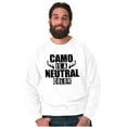 thumbnail image 1 of Camo is a Neutral Color Cute Hunter Sweatshirt for Men or Women Brisco Brands M, 1 of 6