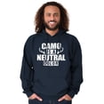 thumbnail image 1 of Camo is a Neutral Color Cute Hunter Unisex Plus Size Hoodie Brisco Brands 4X, 1 of 6