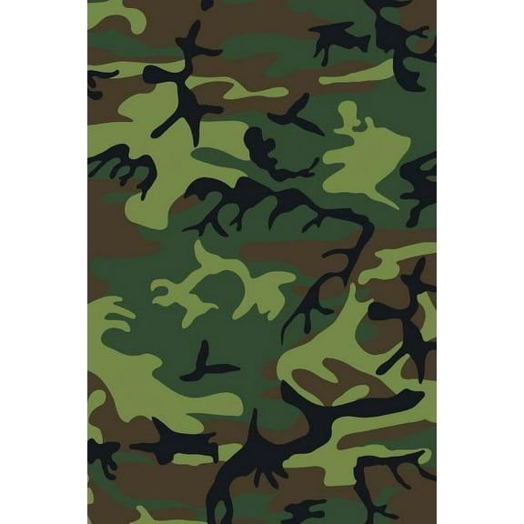 Camoflauge Journal : Camoflauge Notebook (Small Journal 6 X 9) (150 Blank Lined Pages, Soft Cover) (Diary, Notebook)
