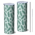 thumbnail image 1 of Camouflage 20 Oz Stainless Steel Skinny Tumbler – Vacuum Insulated Slim Travel Cup with Lid & Stainless Steel Straw, 360° Full Wrap Printed Tumbler for Home, Office & Outdoor Use, 1 of 6