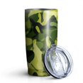 thumbnail image 1 of Camouflage 20oz Coffee Tavel Tumblers, Stainless Steel Mobile Tumbler, Vacuum Insulated Coffee Mug with Lid, Spill-Proof Travel Cup for Hot & Cold Drinks, 1 of 6
