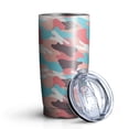 thumbnail image 1 of Camouflage 20oz Coffee Tavel Tumblers, Stainless Steel Mobile Tumbler, Vacuum Insulated Coffee Mug with Lid, Spill-Proof Travel Cup for Hot & Cold Drinks, 1 of 6