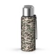 thumbnail image 1 of Camouflage 20oz Stainless Steel Thermal Bottle with Tea Filter and Cup Lid, Vacuum Insulated Coffee Mug with 316L Inner Liner, Leakproof Travel Thermos for Office, Commute & Outdoor, 1 of 6