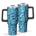 thumbnail image 1 of Camouflage 40oz Tumbler– Stainless Steel Insulated Tumbler with Handle and Straw, Large Capacity Travel Cup for Hot & Cold Drinks, 1 of 6