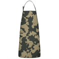 thumbnail image 1 of Camouflage Adjustable Waterproof Apron for Adults 33x27 Inch – Cooking Apron with 2 Large Pockets, Durable Polyester Bib for Kitchen, Baking, BBQ, and Home Use, 1 of 6