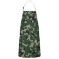 thumbnail image 1 of Camouflage Adjustable Waterproof Apron for Adults 33x27 Inch – Cooking Apron with 2 Large Pockets, Durable Polyester Bib for Kitchen, Baking, BBQ, and Home Use, 1 of 6