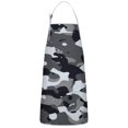 thumbnail image 1 of Camouflage Adjustable Waterproof Apron for Adults 33x27 Inch – Cooking Apron with 2 Large Pockets, Durable Polyester Bib for Kitchen, Baking, BBQ, and Home Use, 1 of 6