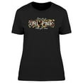 thumbnail image 1 of Camouflage Art Girl Power Phrase T-Shirt Women -Image by Shutterstock, Female XX-Large, 1 of 2