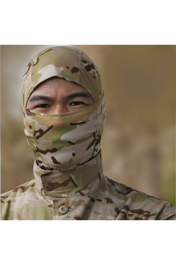 Camouflage Balaclava Ski Mask Camo Hunting Airsoft Motorcycle DESERT MULTICAM