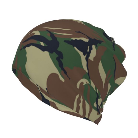 Camouflage Beanie Skull Cap Lightweight Hip Hop Dwarf Hat Beanie Hat For Women Men