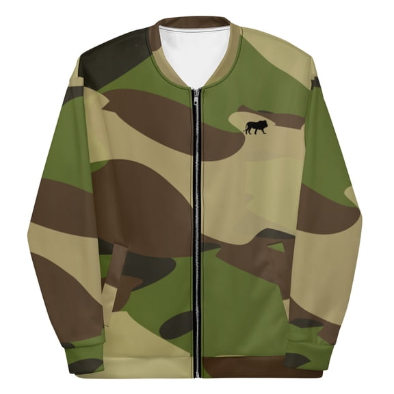 Camouflage Bomber Jacket