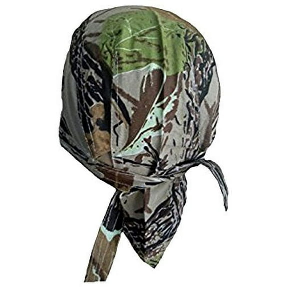 Camouflage Doo Rag Camo Leaf Moss Oak Skull Cap Bandana Headwrap Du Rag