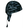 thumbnail image 1 of Camouflage Doo Rag Skull Cap Camo Bandana Hunting Hunters Head Wrap (Gray Gun Camouflage), 1 of 3