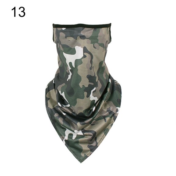 Camouflage Face Cover and Bandana Balaclava | Unisex Cooling Neck Gaiter - Anti-UV, Windproof, Quick-Drying for Outdoor Cycling and More