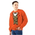 thumbnail image 1 of Camouflage Faux Three Piece Tuxedo Men's Big & Tall Crewneck Sweatshirt Brisco Brands 4X, 1 of 5