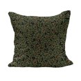 thumbnail image 1 of Camouflage Fluffy Throw Pillow Cushion Cover, Green Camo Pattern Abstract Formless Design Blending into The Forest, Decorative Square Accent Pillow Case, 28" x 28", Green Brown Black, by Ambesonne, 1 of 5