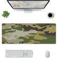 thumbnail image 1 of Camouflage Gaming Mouse Pad Large Mouse Pad (31.5x11.8 Inch) Non-Slip Rubber Base Large Desk Mat Desk Protector for Home Office Gaming Work, 1 of 6