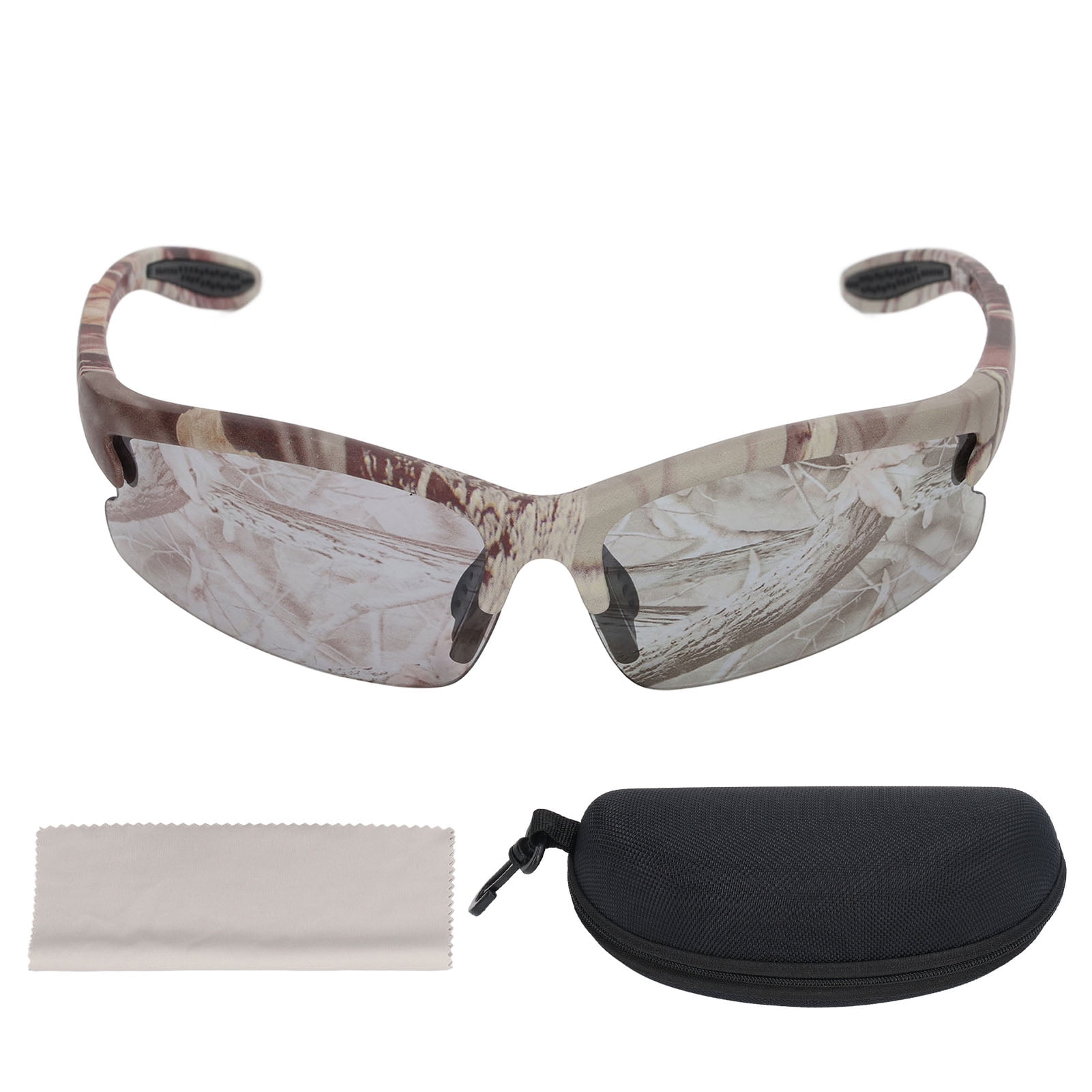 Camouflage Glasses Lightweight Robust Half Frame Anti Impact Camo ...