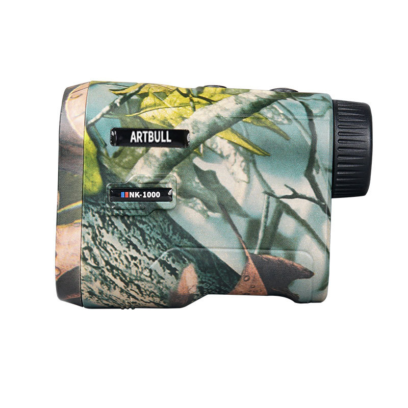 Camouflage Golf Range Finder - 1000m Hunting Laser Distance Meter with Slope Calculation, Rechargeable Telescope for Golfing & Archery, Waterproof & Portable