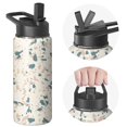 thumbnail image 1 of Camouflage Insulated Stainless Steel Water Bottle with Straw & Cleaning Brush – 18 Oz | Leakproof, BPA-Free, 304 Stainless Steel, Wide Mouth, Travel Mug for Car, Gym, Office, 1 of 5