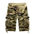 thumbnail image 1 of Camouflage Loose Cargo Shorts Men Summer Military Camo Short Pants Homme Cargo Shorts, 1 of 2