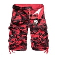 thumbnail image 1 of Camouflage Loose Cargo Shorts Men Summer Military Camo Short Pants Homme Cargo Shorts, 1 of 2