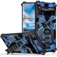 thumbnail image 1 of Camouflage Magnetic Kickstand Case for Xiaomi Poco X4 Pro 5G (Not 4G), Military Grade Heavy Duty Shockproof Protection Army Camo Phone Cover for Xiaomi Poco X4 Pro 5G MC Dark Blue, 1 of 7