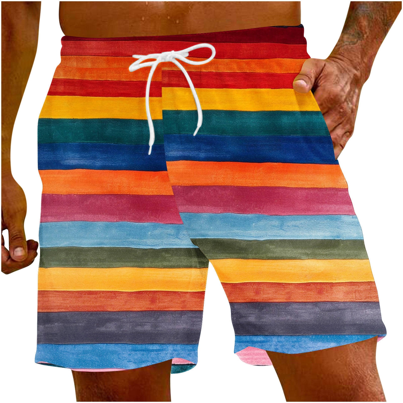 Camouflage Mens Cargo Shorts 9 Inch Inseam Shorts For Men Cotton Cargo Pants Men