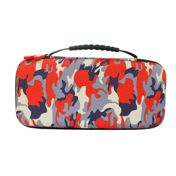 Camouflage Nintendo Switch Carrying Case - Protect Your Console in Style